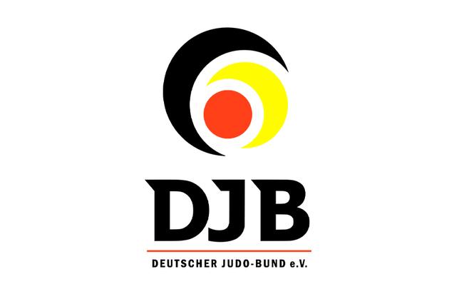 Deutscher Judo Bund Logo auf weißem Hintergrund